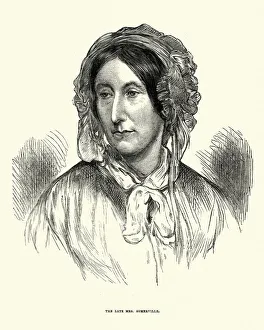 Portrait of Mary Somerville Portrait of Mary Somerville