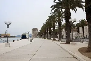 Trogir Croatia Prints: Promenade