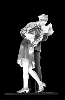 Public Statue of a Sailor Kissing a Nurse Public Statue of a Sailor Kissing a Nurse