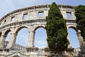 Pula Arena, amphitheatre, Pula, Istria, Croatia Pula Arena, amphitheatre, Pula, Istria, Croatia