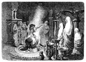 The Pythia foretells the Oracle of Delphi The Pythia foretells the Oracle of Delphi