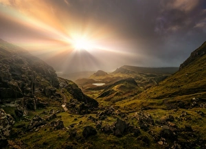 The Quiraing - Trotternish Ridge Light - Scotland #3 The Quiraing - Trotternish Ridge Light - Scotland #3