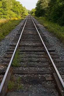 Railway Track Photography Prints: Railway bed
