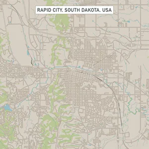 Rapid City South Dakota US City Street Map Rapid City South Dakota US City Street Map