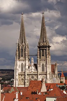 Regensburg Cathedral, Regensburg, Bavaria, Germany Regensburg Cathedral, Regensburg, Bavaria, Germany