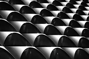 Repetitive abstract pattern of a facade of a Parisian building Repetitive abstract pattern of a facade of a Parisian building