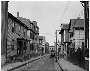 Residential Neighborhood In Newport, Rhode Island Residential Neighborhood In Newport, Rhode Island
