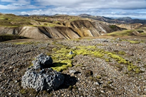 Rhyolite mountains, Landmannalaugar, Fjallabak Nature Reserve, Highlands of Iceland Rhyolite mountains, Landmannalaugar, Fjallabak Nature Reserve, Highlands of Iceland