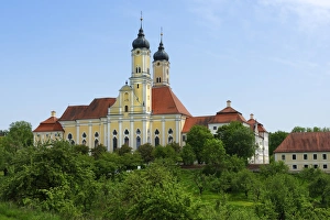 Roggenburg Abbey, Premonstratensian canonry , Roggenburg, Bavarian Swabia, Bavaria, Germany Roggenburg Abbey, Premonstratensian canonry , Roggenburg, Bavarian Swabia, Bavaria, Germany