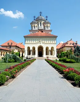 Romanian Orthodox cathedral, Alba Iulia, Romania Romanian Orthodox cathedral, Alba Iulia, Romania