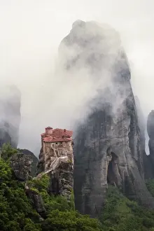 Meteora Monasteries Greece Prints: Rosanou Monastery