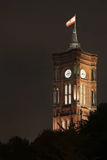 The Rote Rathaus red city hall, seat of the mayor, Mitte district, Berlin, Germany, Europe The Rote Rathaus red city hall, seat of the mayor, Mitte district, Berlin, Germany, Europe