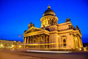 Saint Isaacs Cathedral or Isaakievskiy Sobor in Saint Petersburg, Russia is the largest Russian Orthodox cathedral Saint Isaacs Cathedral or Isaakievskiy Sobor in Saint Petersburg, Russia is the largest Russian Orthodox cathedral