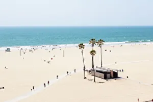 Santa Monica beach, Los Angeles, California, USA Santa Monica beach, Los Angeles, California, USA