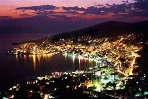 Mediterranean Coastal Towns Prints: SARANDA