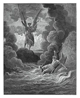 Magical world illustration/palmer illustrated collection/satan beelzebub engraving Magical world illustration/palmer illustrated collection/satan beelzebub engraving