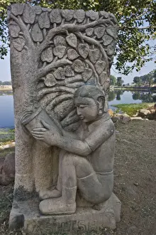 Khajuraho UNESCO Site Prints: Save the environment - Go Green