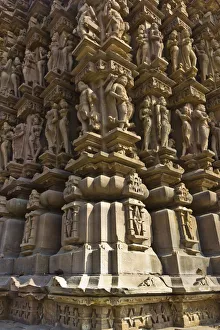 Sculptures of Vamana Temple, Khajuraho, Chhatarpur District, Madhya Pradesh, India Sculptures of Vamana Temple, Khajuraho, Chhatarpur District, Madhya Pradesh, India