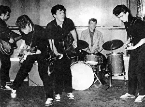 Vintage Beatles Photos Prints: The Silver Beatles