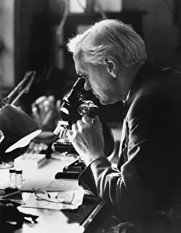 Sir Alexander Fleming Vintage Print