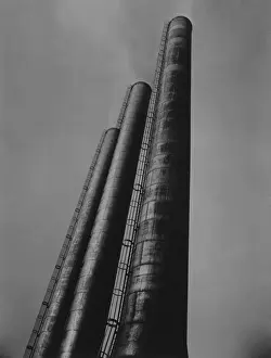 Vintage American Industry Prints: Smokestacks
