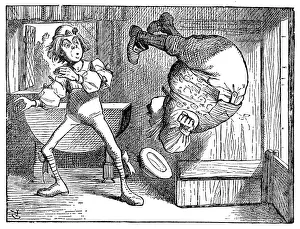 Son and father William - Alice in Wonderland 1897 Son and father William - Alice in Wonderland 1897