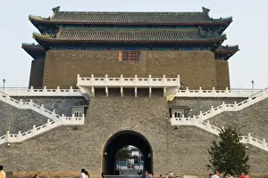 Beijing Tourist Attractions Map Prints: South Gate