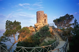 Spain, Majorca, Banyalbufar, Torre de Ses Animes Spain, Majorca, Banyalbufar, Torre de Ses Animes