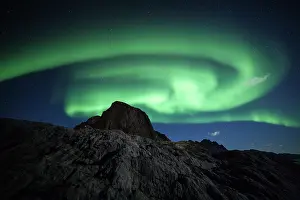 Northern Lights Photography Prints: Spirale Aurora