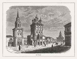 St Nicholas in Kremlin, Moscow, Russia, published in 1871 St Nicholas in Kremlin, Moscow, Russia, published in 1871