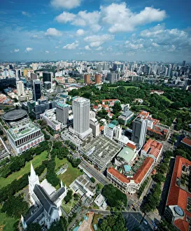 Stamford & North Bridge Road, Singapore Aerial Stamford & North Bridge Road, Singapore Aerial