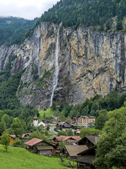 Staubbach Falls, Lauterbrunnen Switzerland