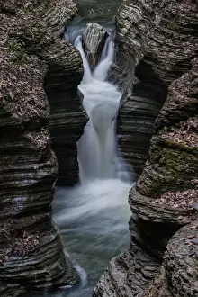 Long Exposure Images Prints: Steep falls