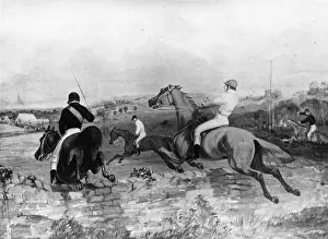 Henry Thomas Alken Paintings Prints: Steeplechase