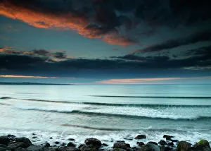 Strandhill beach on the Wild Atlantic Way coastal route Strandhill beach on the Wild Atlantic Way coastal route