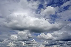 Middle Franconia Nature Scenes Prints: Stratocumulus clouds, Eckental, Middle Franconia, Bavaria, Germany