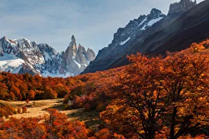 Sunrise at Cerro Torre. Patagonia, Argentina Sunrise at Cerro Torre. Patagonia, Argentina