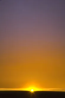 Sunrise above grassland, Patagonia, Argentina Sunrise above grassland, Patagonia, Argentina