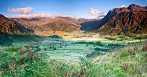 Sunrise at Great Langdale Valley, Cumbria Sunrise at Great Langdale Valley, Cumbria