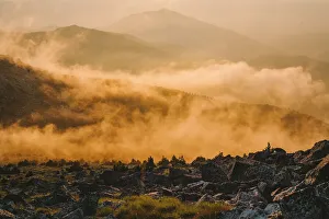 Sunset on Baba Mountain, Pelister National Park, Macedonia Sunset on Baba Mountain, Pelister National Park, Macedonia