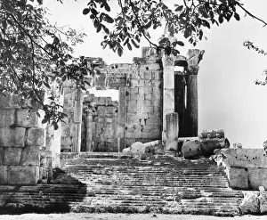 Classical Greek Ruins Prints: Temple Of Bacchus