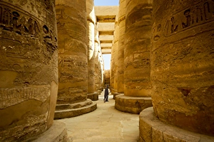 Temple of Karnak, Great Hypostyle Hall, Luxor, Egypt Temple of Karnak, Great Hypostyle Hall, Luxor, Egypt