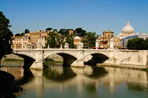 Tiber River Landscape Prints: The Tiber River