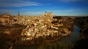 High Angle Views Of Cities Prints: Toledo, Spain