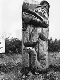 Alaska Native Culture Prints: Totem Pole