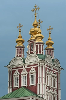 Transfiguration Gate Church in the Novodevichy Convent, Moscow, Russia