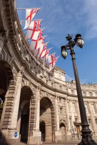 Union Jack Flag Design Prints: Admiralty Arch IV