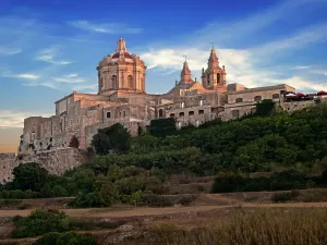 Mdina at Dusk Print, Malta Through Time