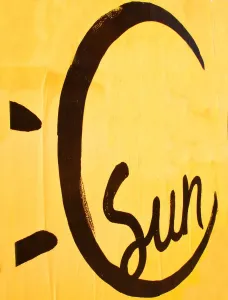 Simple Artwork Prints: Summer Sun Print - Raspu Travel Collection