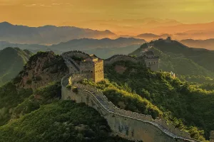 Chinese Prints: The Great Wall of Jinshanling Print